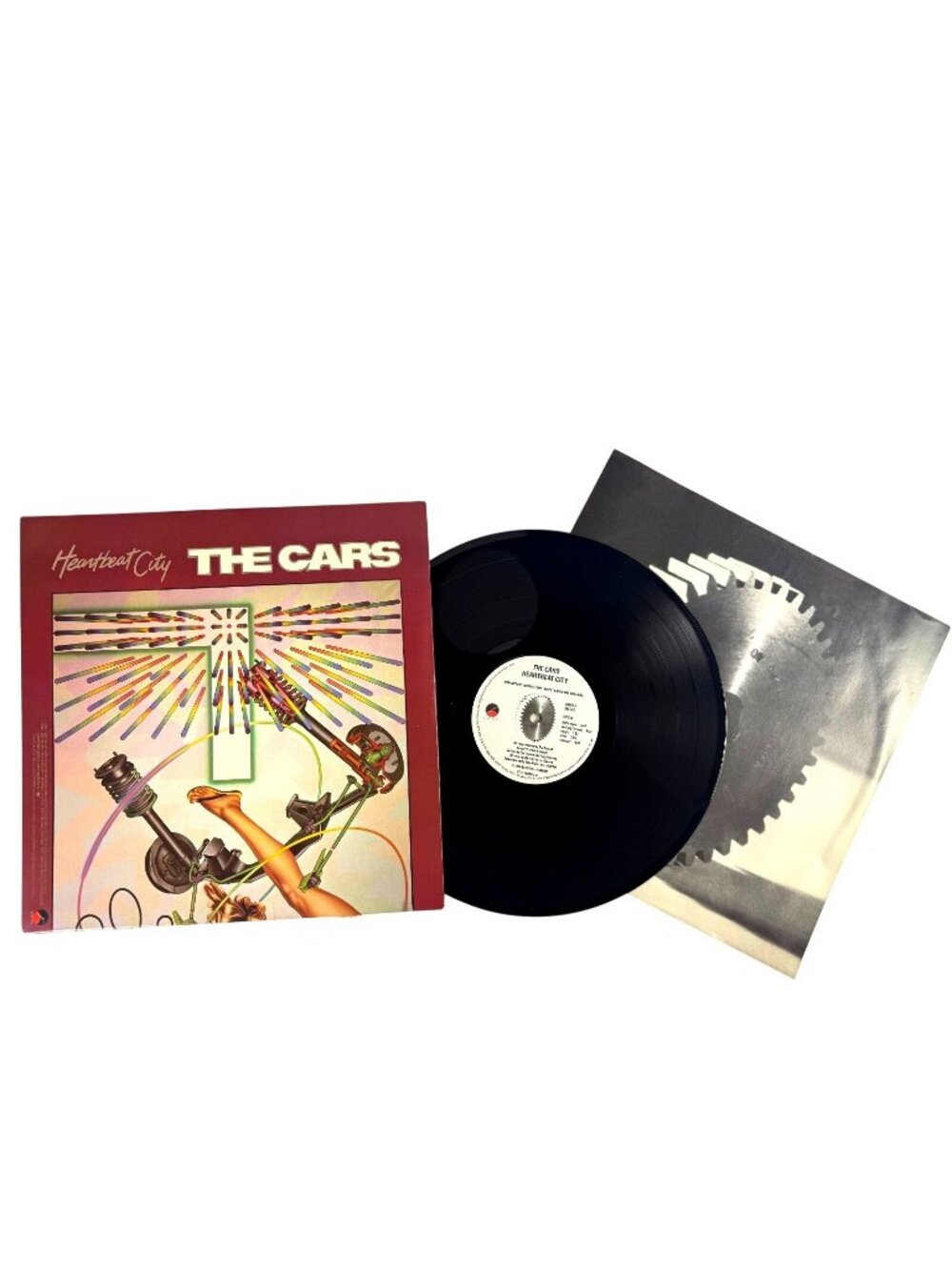 The Cars Heartbeat City LP 1984 Original Elektra First Pressing Gatefold EX